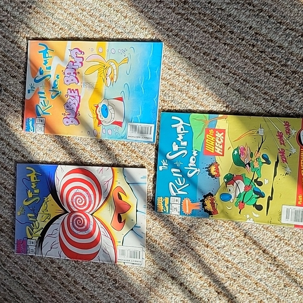 4 The Ren & Stimpy Show comic books